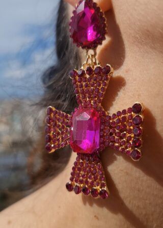 FUCHSIA CROSS